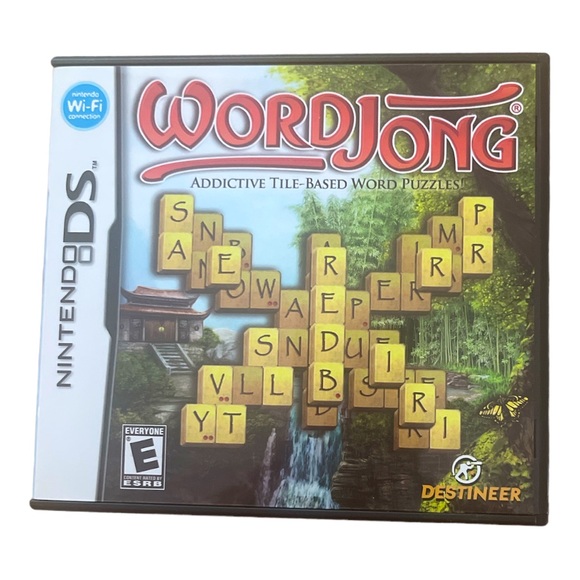Retro WordJong Nintendo DS Game - Picture 1 of 5